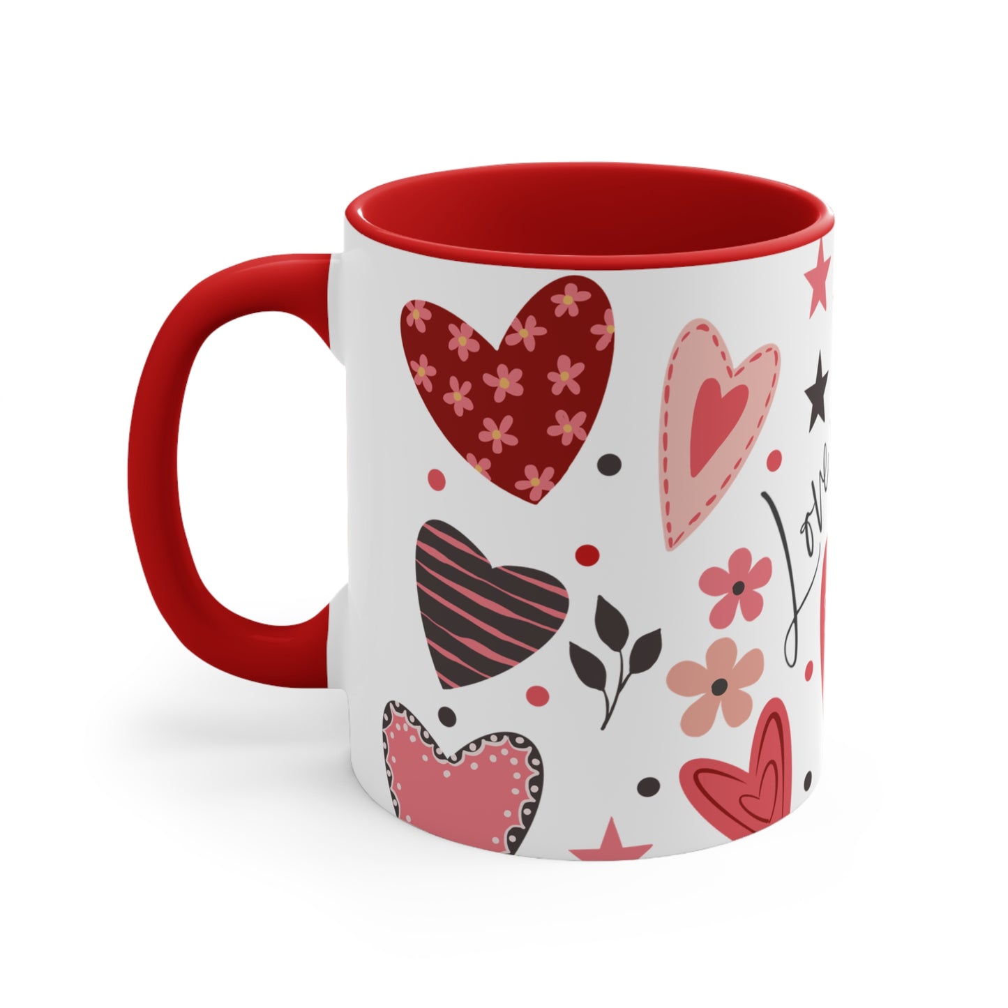 Colorful Accent Mugs, 11oz