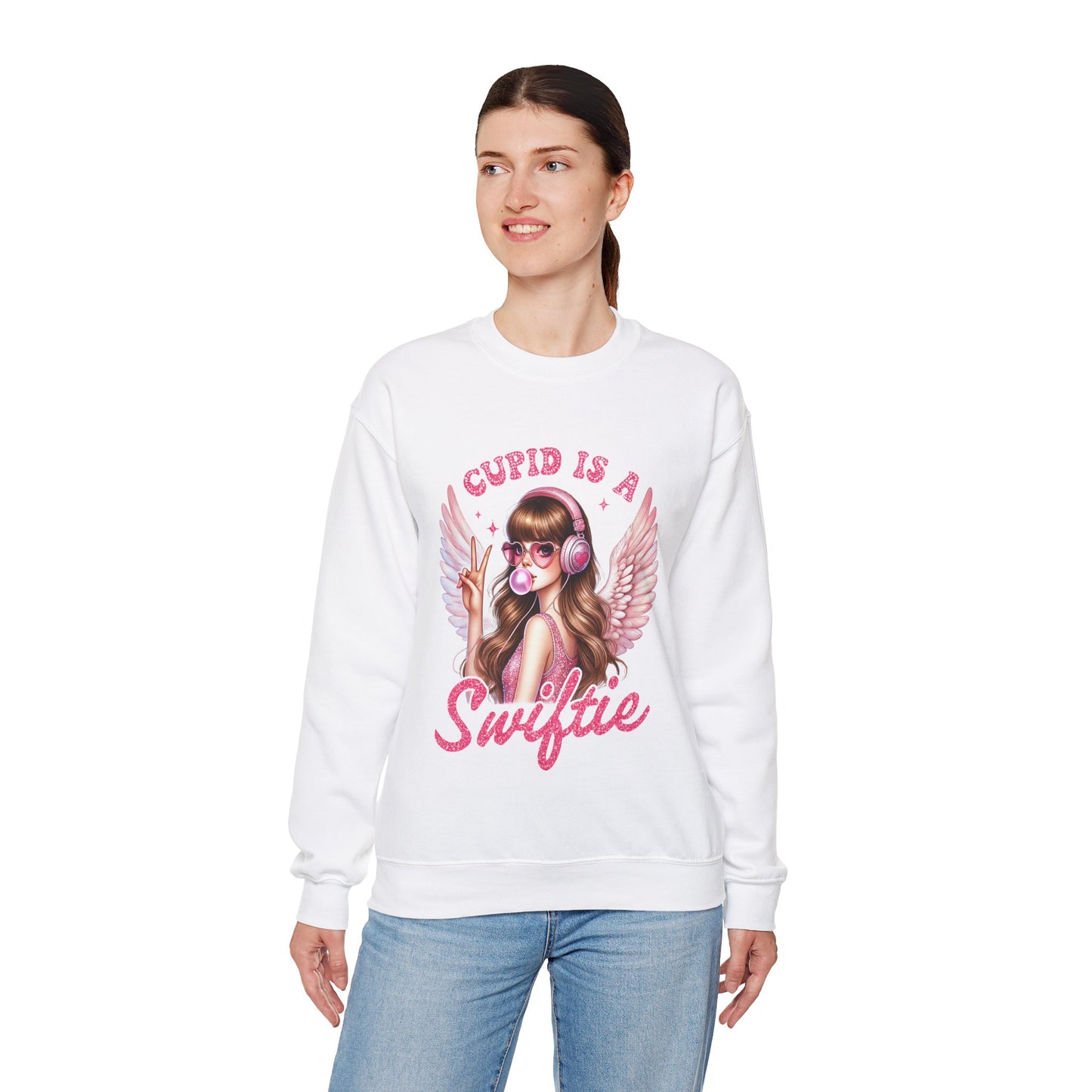 Cupid is a Swiftie, Crewneck Sweatshirt