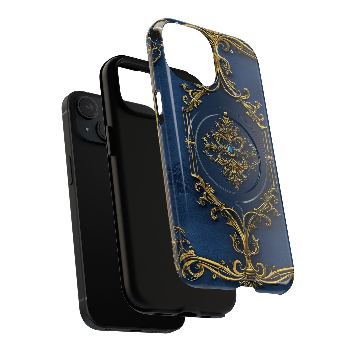 Dark Blue iPhone Case