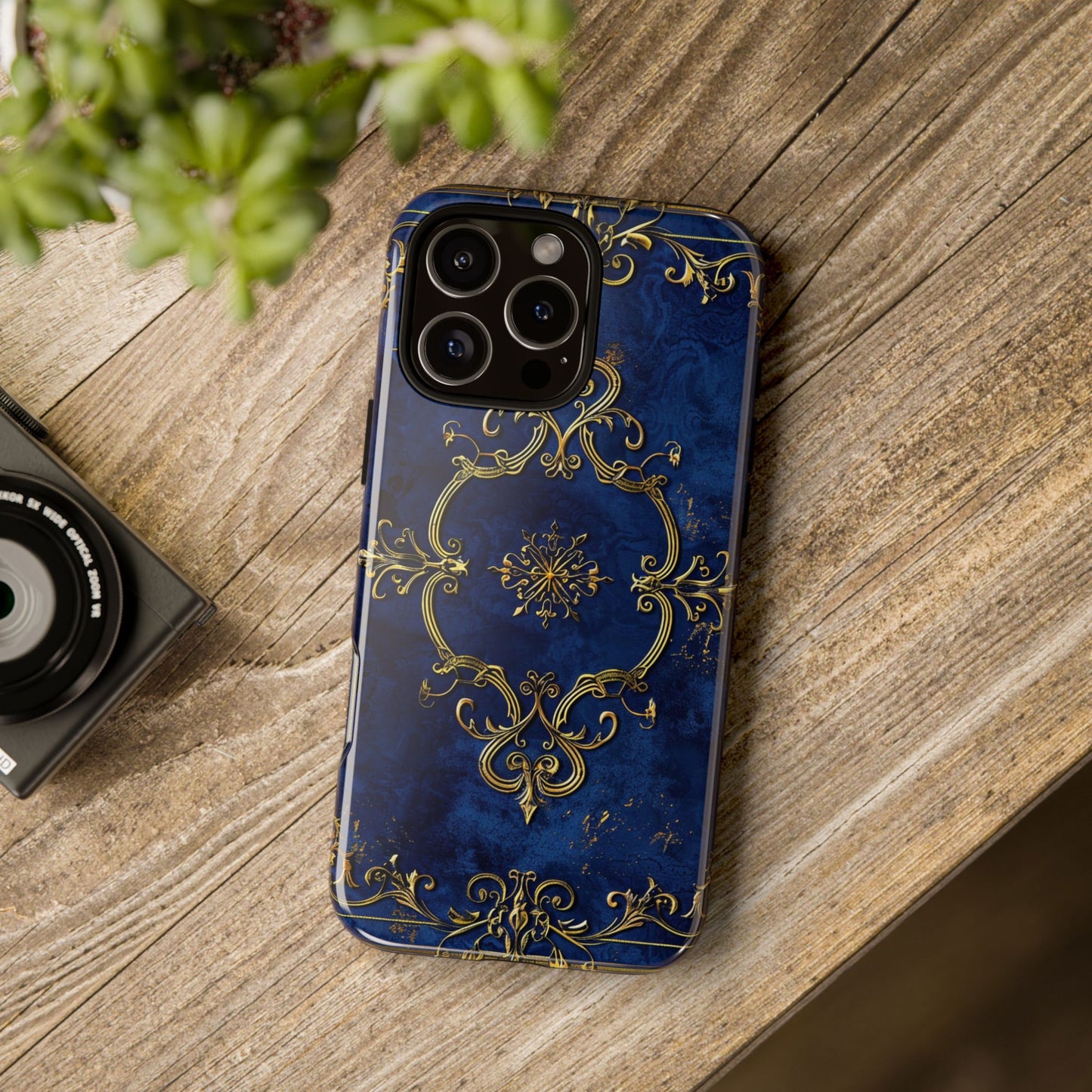 A touch of gold iPhone & Samsung phone cases