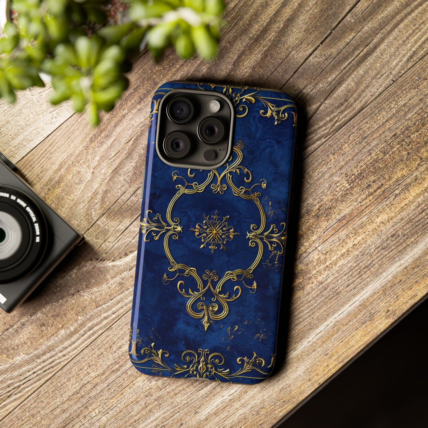 A touch of gold iPhone & Samsung phone cases