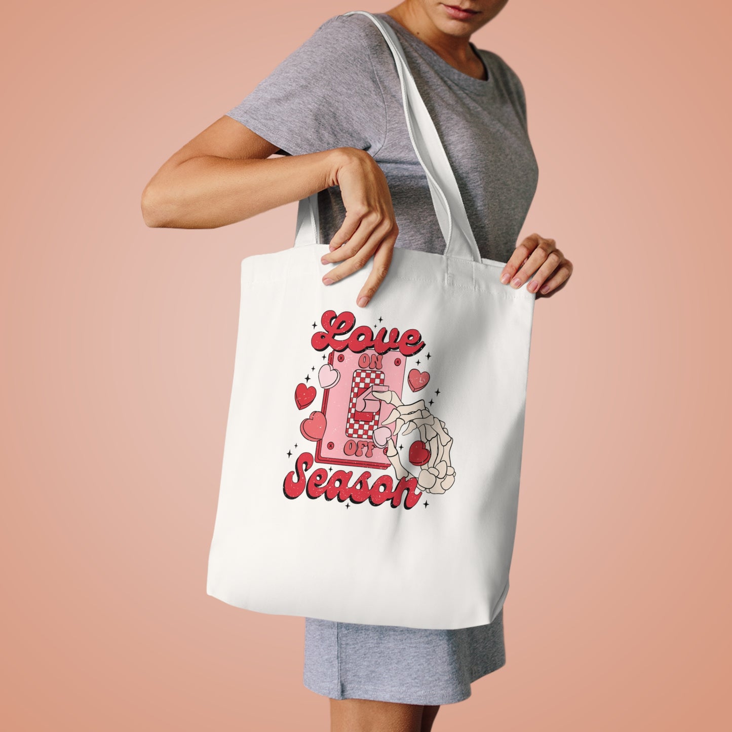 Love season,  Cotton Tote Bag