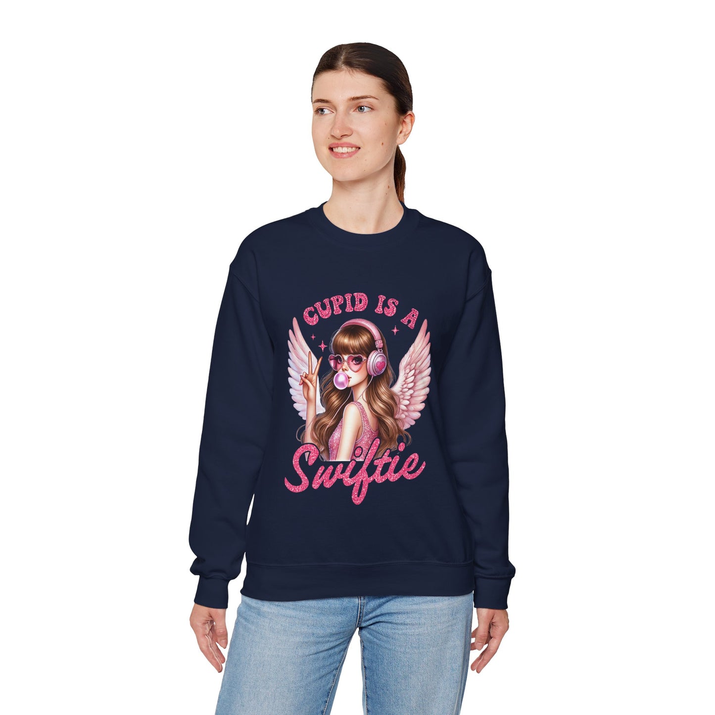 Cupid is a Swiftie, Crewneck Sweatshirt