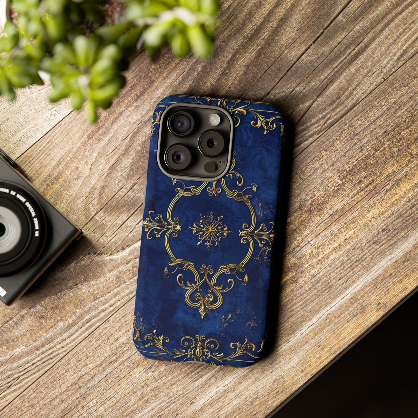 A touch of gold iPhone & Samsung phone cases