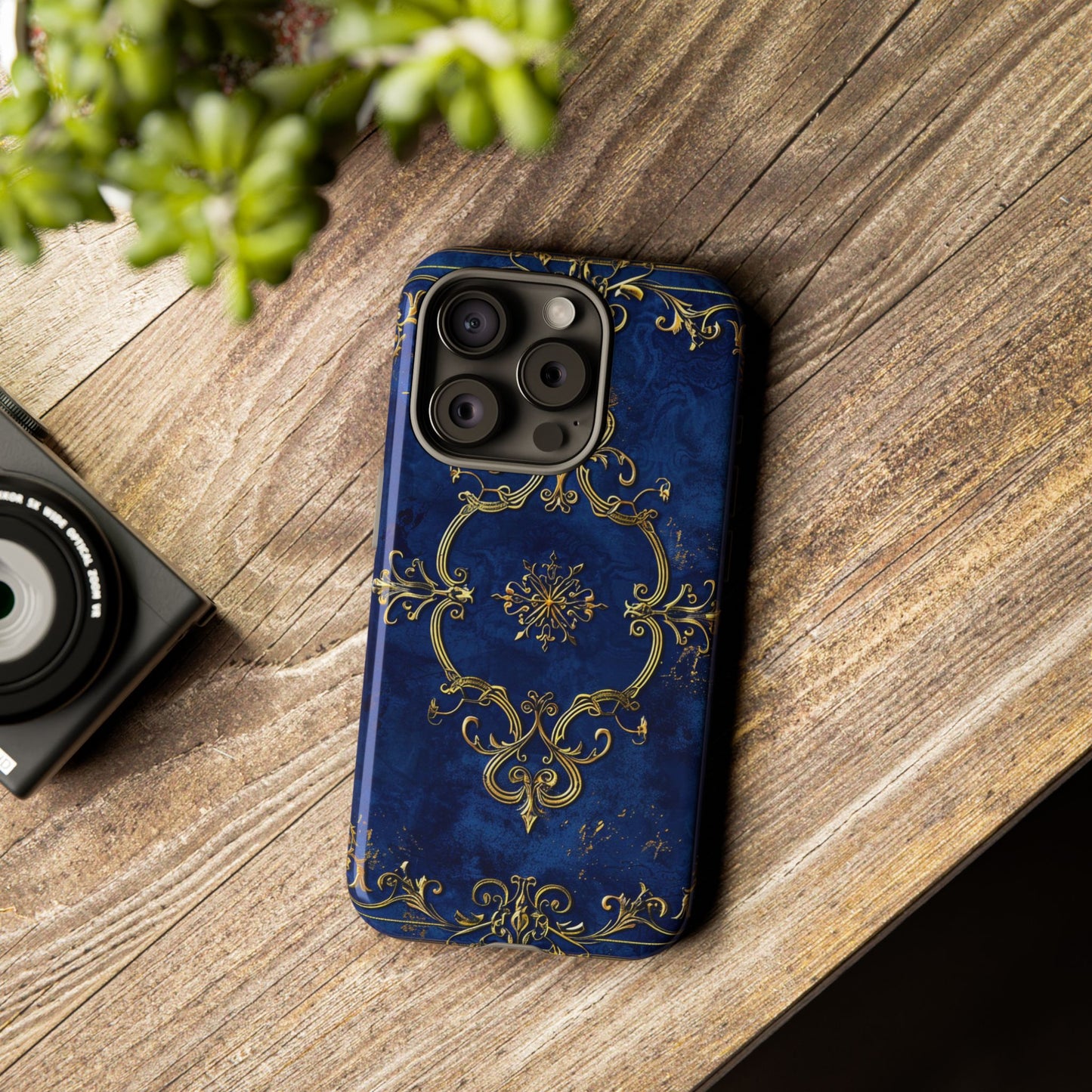 A touch of gold iPhone & Samsung phone cases