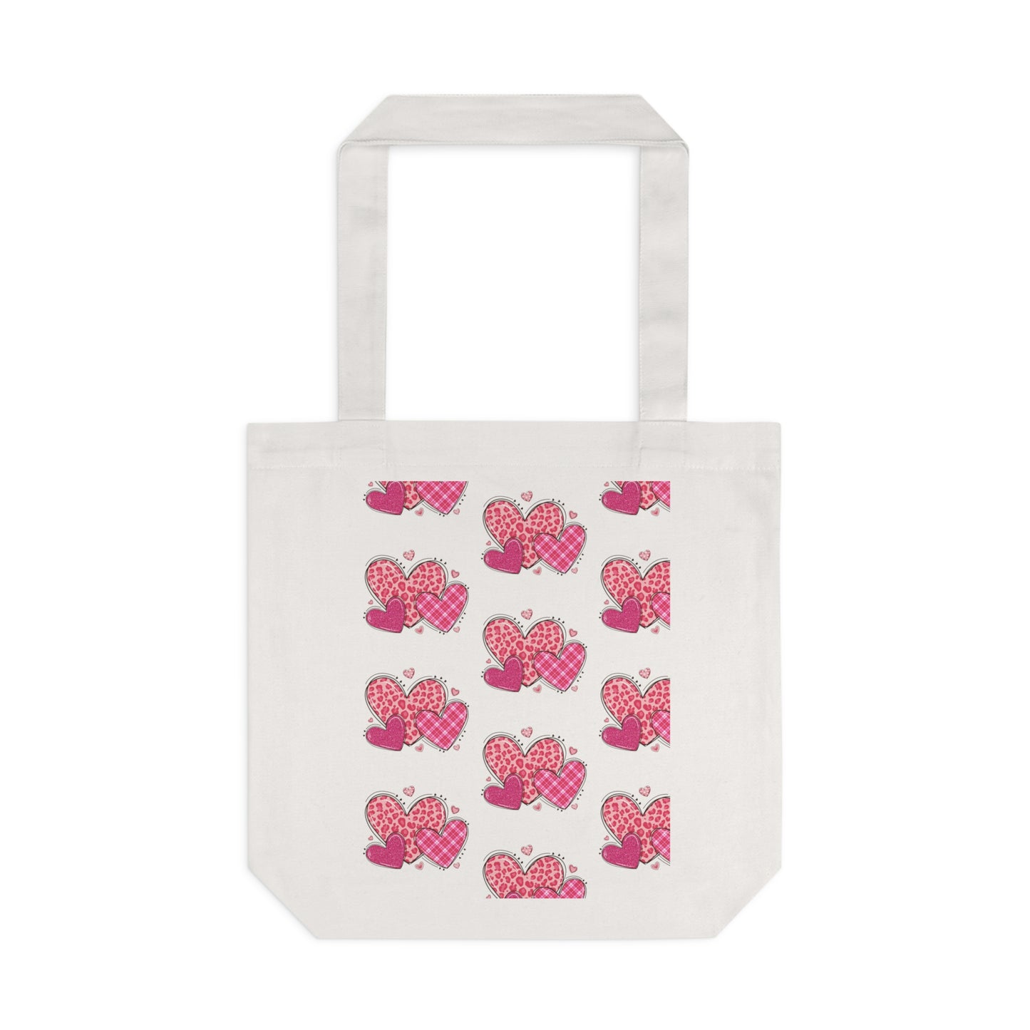 Heart month Cotton Tote Bag