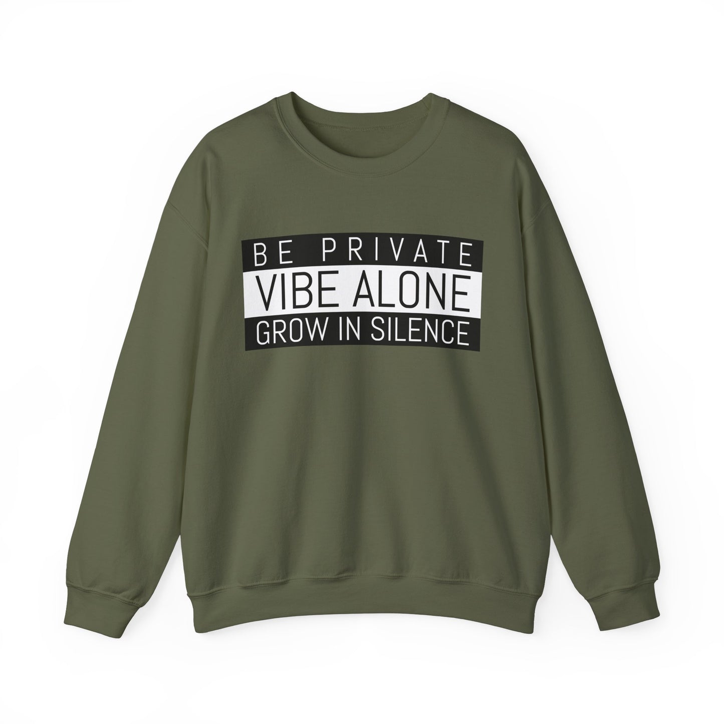 Be Prive, Vibe Alone, Crewneck Sweatshirt