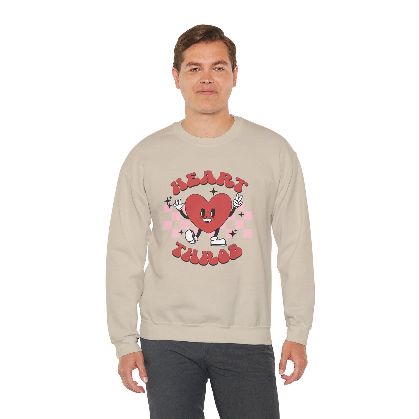 Heart Throb, Crewneck Sweatshirt