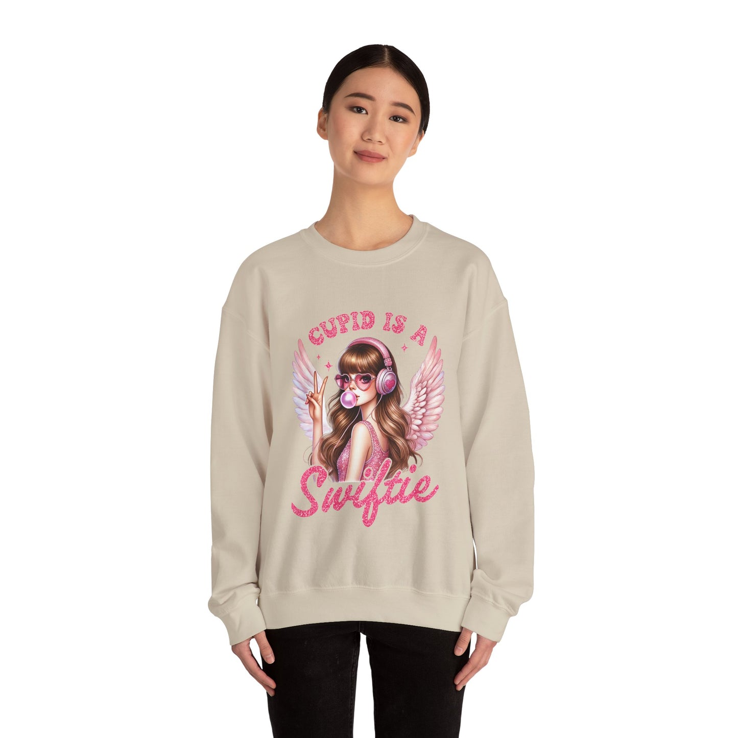 Cupid is a Swiftie, Crewneck Sweatshirt