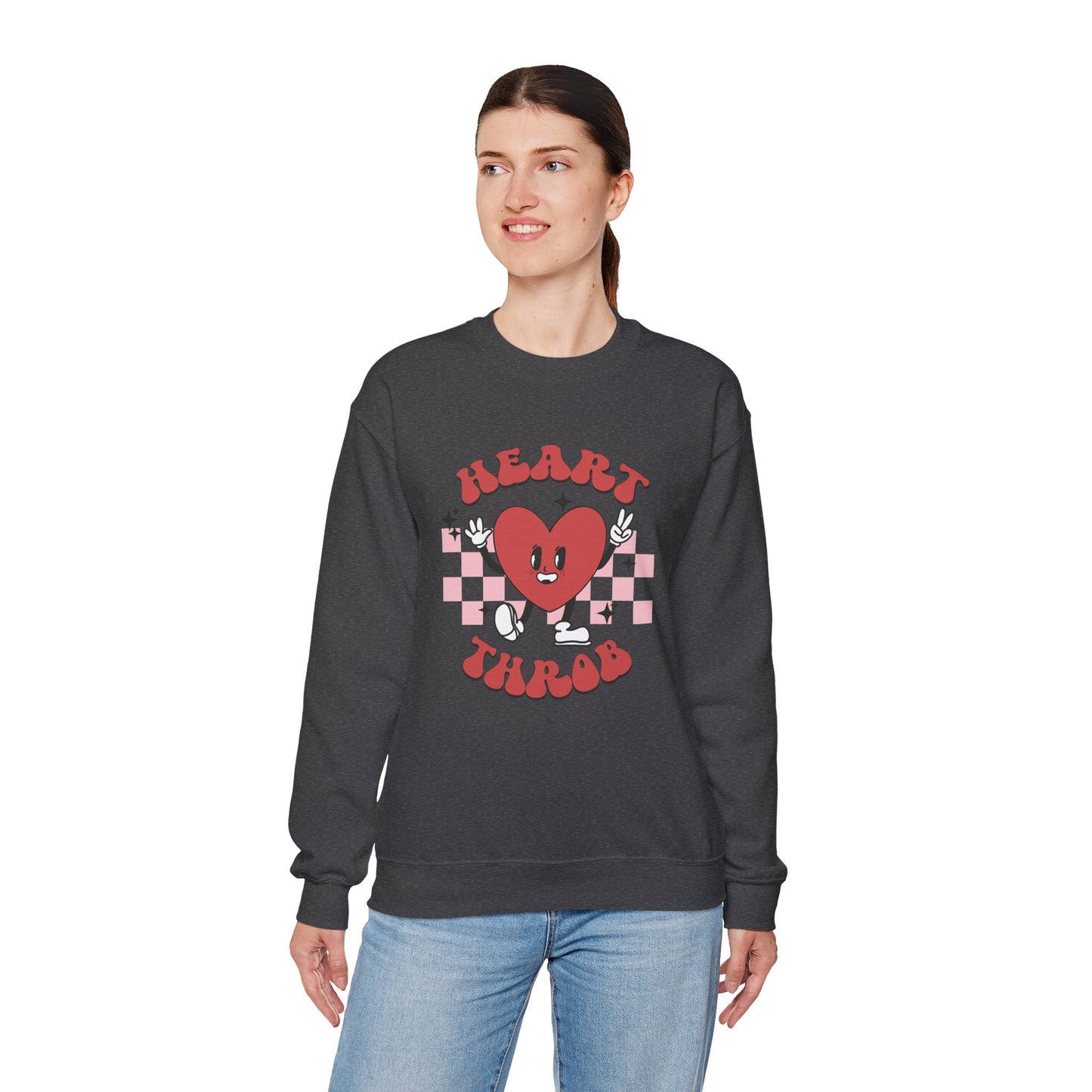 Heart Throb, Crewneck Sweatshirt