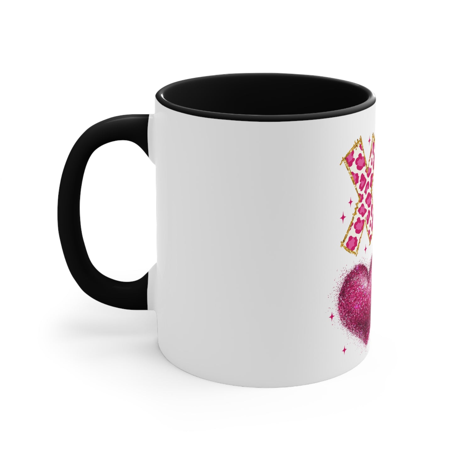 Love, Colorful Accent Mugs, 11oz